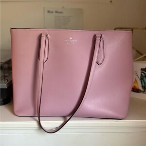 ♠️ Kate Spade Lilac Leather Tote Bag ♠️